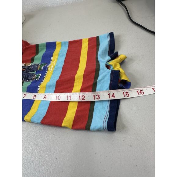 Ralph Lauren Polo Bear By Ralph Lauren 3m Baby Multi Color Striped Snap one pce - Picture 11 of 11